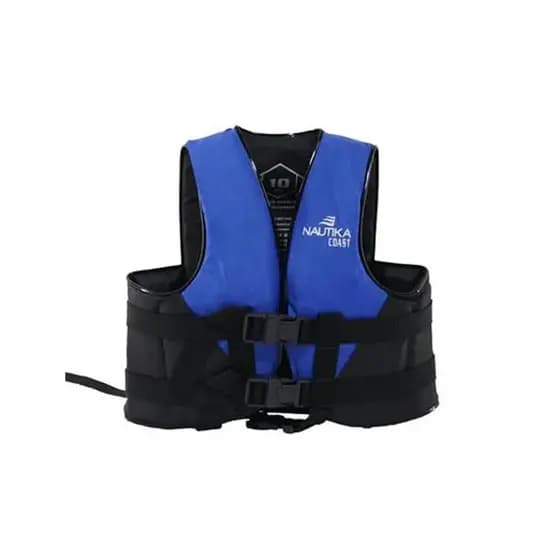 Colete salva-vidas Coast NTK 30 kg - Azul e Preto