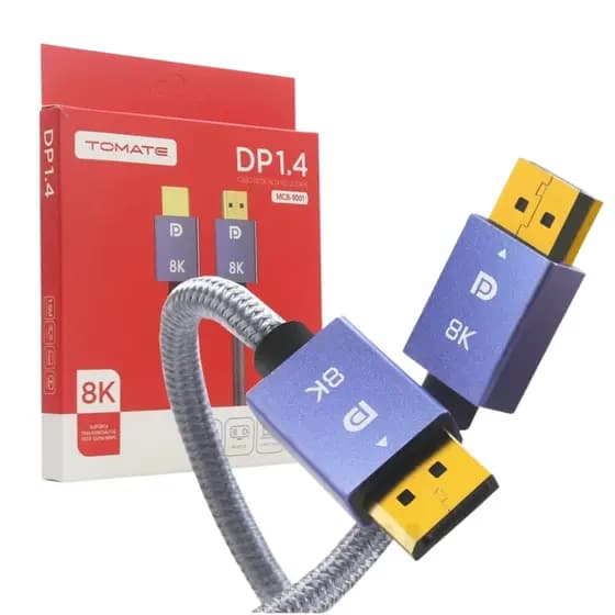Cabo Displayport 1.4 Ultra Hd 8k 60hz 4k 2k 1080p 240hz 1.5m