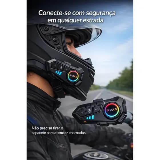 Fone De Ouvido Bluetooth para Capacete Pro MCF-36