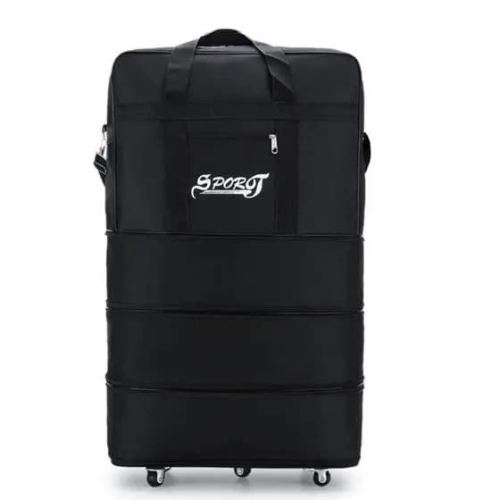 Mala Grande Sacola com Rodinhas Viagem Unissex Expansivel Dobravel Rolamento Oxford Com Rodas (PROMOÇÂO)