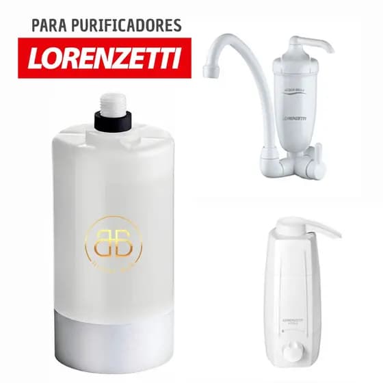 Refil Vela Compatível Para Filtro Lorenzetti Acquabella Vitalle Qualidade Premium