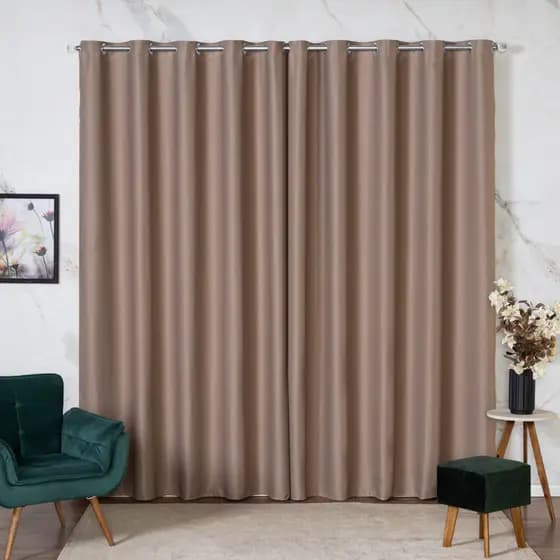 Cortina Blackout Tecido 2,80x2,30 Para Sala E Quarto Corta Luz