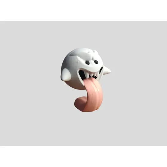 Boo Ghost Fantasma Super Mario - Estatueta Decorativa Setup Gamer Presente Decoração - ENVIO RÁPIDO!!!