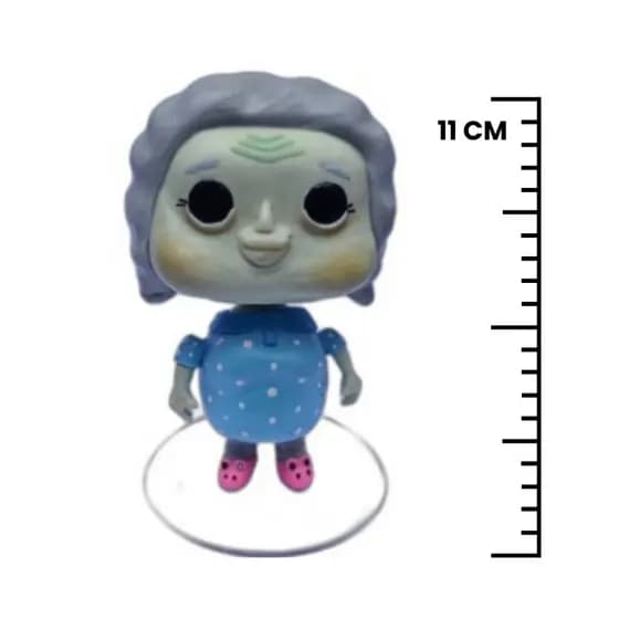 Boneca Vovó Juju Fofa em Biscuit 11cm – Decoração Artesanal Colecionável Presente Criativo - ENVIO RÁPIDO!!!