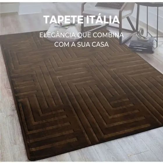 Tapete Modelo Belga Tamanho 2x1,40 Pelo curto Antiderrapante