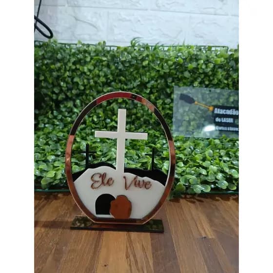 Ele Vive - 12cm altura - para enfeite de mesa/estante