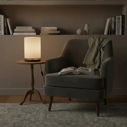 Abajur Luminaria De Mesa Quarto Sala Moderno Minimalista