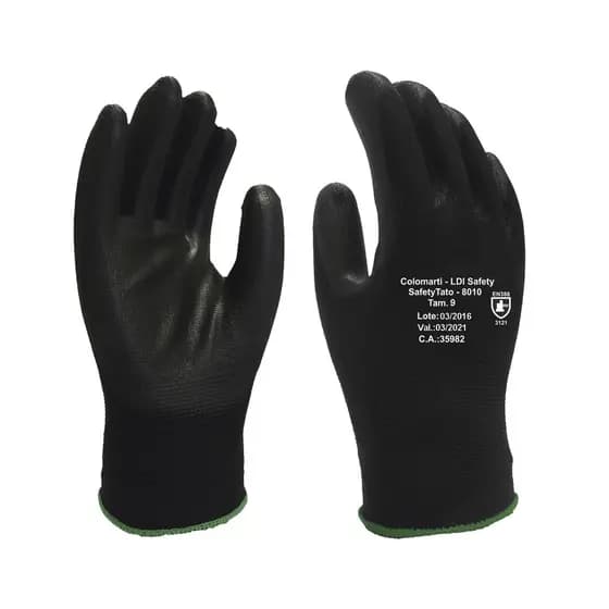 Luva Mecânico Safetytato 8010 Alta Sensibilidade Pu Par Tamanho "G"