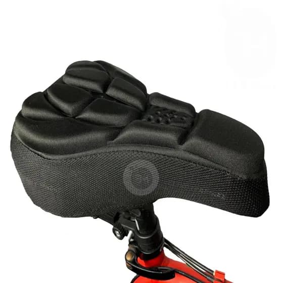 Capa Para Banco Bike Selim Bicicleta Almofada Forro Ajustável Ciclismo Anatômica Confortável