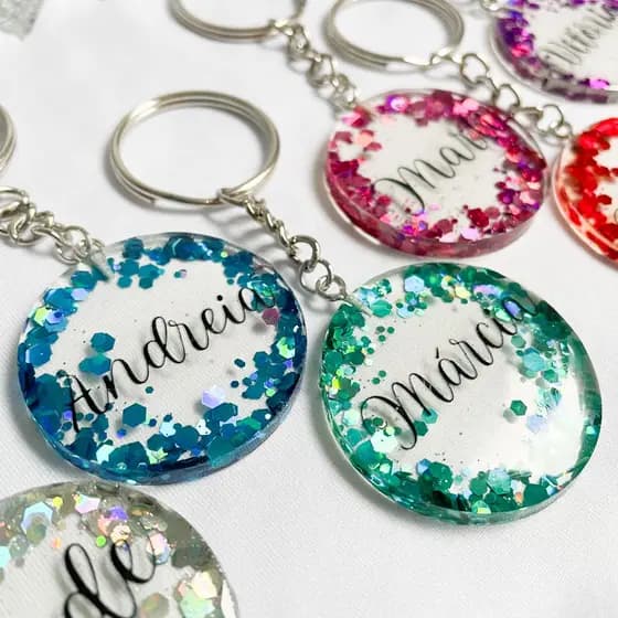 Chaveiro Personalizado - Chaveiro 4 cm