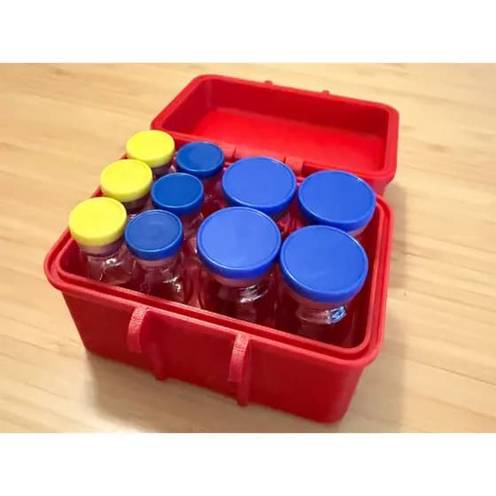 Porta Peptídeos e Agua Bacteriostática