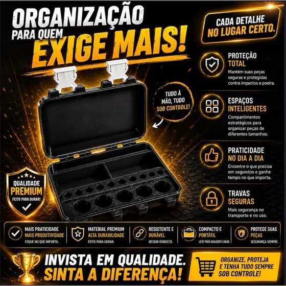 Juice Box - Porta Ampola | Case Amplas Fisiculturismo GYM | Porta frasco Rígido | Testo | Hormonio | TRT | Bujão 10ML