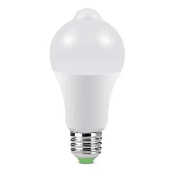 Lâmpada Com Sensor 12w De Presença Branco Frio Bivolt