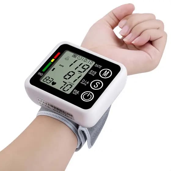 Medidor Pressão Digital De Pulso Com Voz Monitor Inteligente Aparelho De Pressão VIVA NAO É RECARREGAVEL