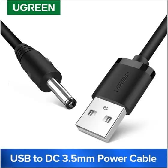 Cabo fonte USB Ugreen 1 metro