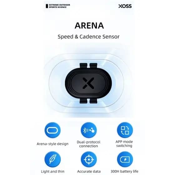 Sensor de cadência e velocidade XOSS ARENA Ciclismo ANT + Bluetooth iGPSPORT Bryton Cycplus