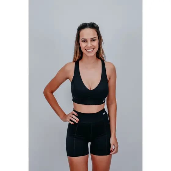 Shorts Line Essentials preto - ATL Fitness