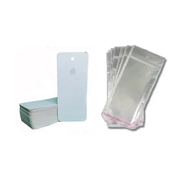 Tag Para Chaveiro 5x11 +saquinho 150 Peças