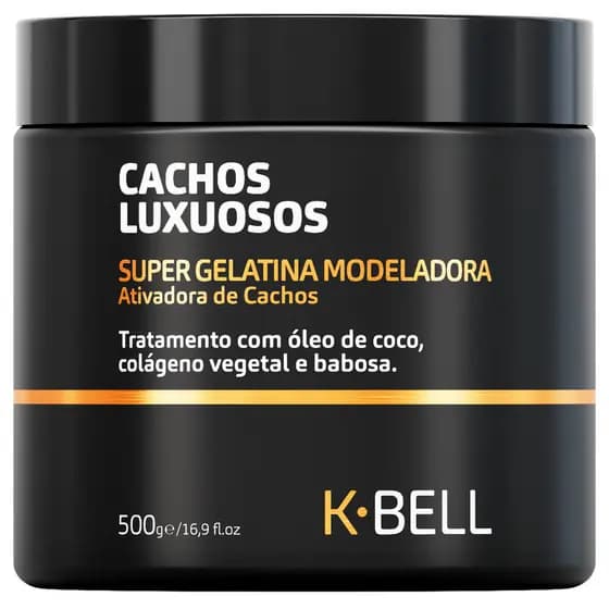 K-Bell Cachos Luxuosos - Super Gelatina Modeladora 500g