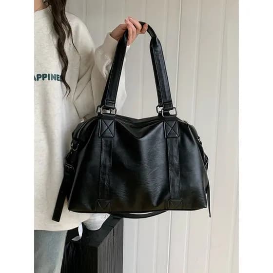 (8786)Bolsa de viagem portátil moderna e legal para mulheres, bolsa de grande capacidade, bolsa de bagagem