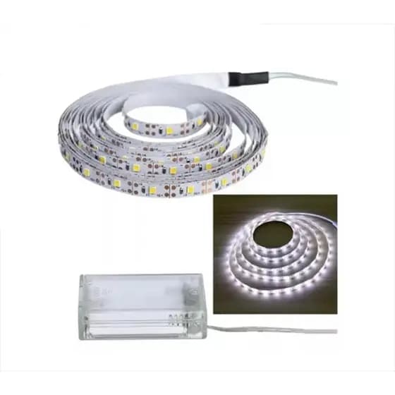 Fita Super Led 2m 120 Leds Branco Colorida Quente