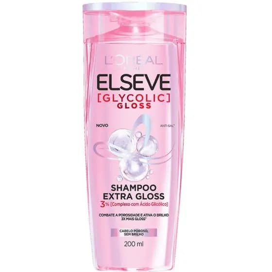 Shampoo Elseve Glycolic Gloss 200ml
