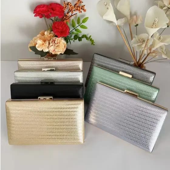 Bolsa Tiracolo / Carteira Feminina Com Glitter Para Festa / Banquete / Casamento WT168-180