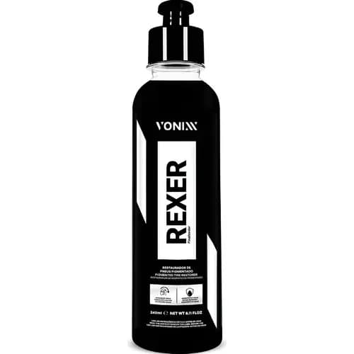 Rexer 240ml Vonixx Pneu Pretinho Brilho Intenso Resistente Preto
