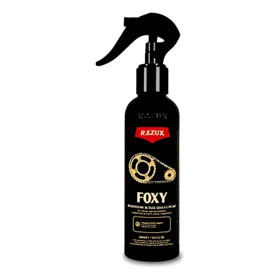 Removedor Óleo Graxa Piche Limpa Corrente Foxy Razux 240ml