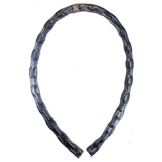 Corrente Encapada com 80cm 3mm Ideal para Cadeado Antifurto Bike / Portão/ Moto