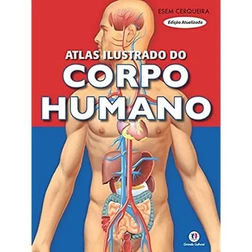 Livro Atlas Corpo Humano Ciranda Cultural