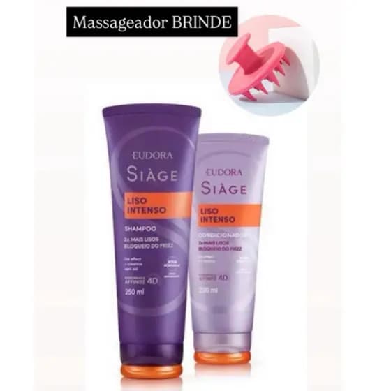 KIT Shampoo e Condicionador Siage Eudora Tratamento e Nutrição - escolha o seu