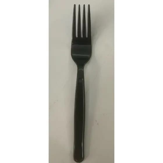 GARFO PRETO Descartável p/ Refeição Extra Forte c/100