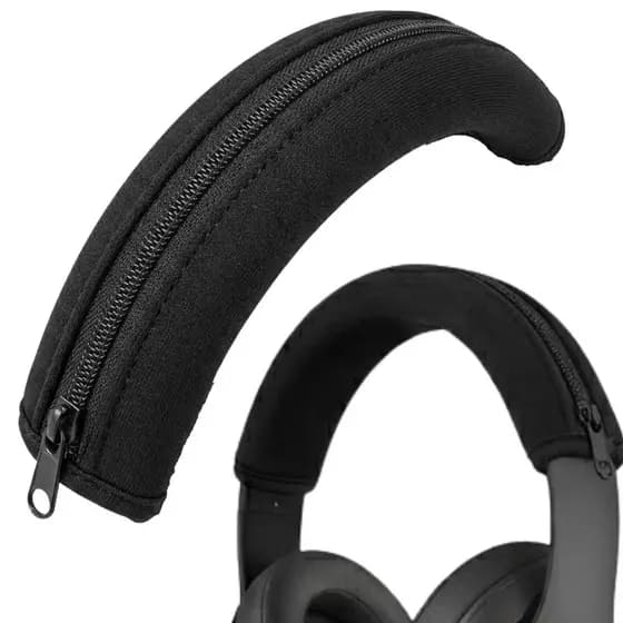 Capa Protetora Acolchoada para Aste Faixa de Cabeça de Headphone Conforto Macio Proteção Haste