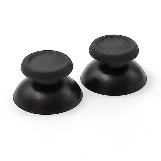 Botões analógicos para o controle do PS4 preto