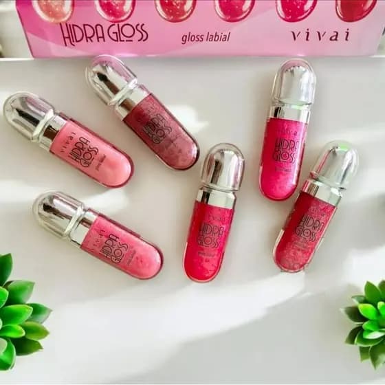 Hidra Gloss Glitter Labial - Vivai