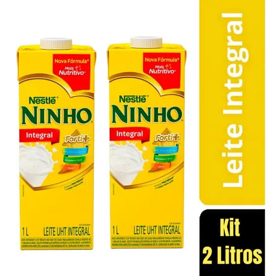 Leite Ninho Integral 2 Litros