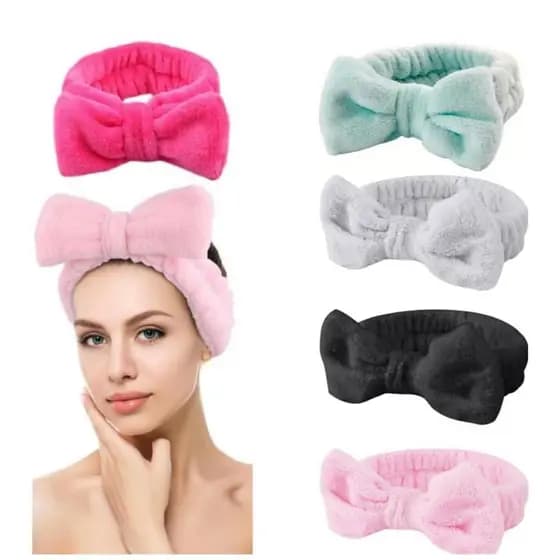 Faixas de cabelo para maquiagem