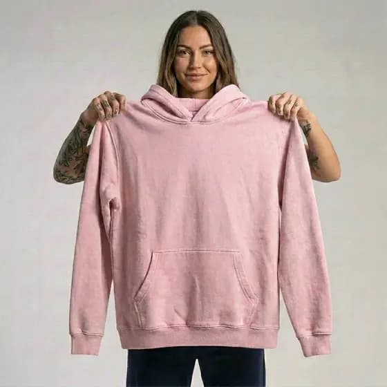 Blusa de Frio Feminino Moletom Algodão Flanelado Moleton Canguru Mulher
