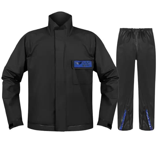 Capa Chuva Moto Conjunto Impermeável Nave Combat Pvc