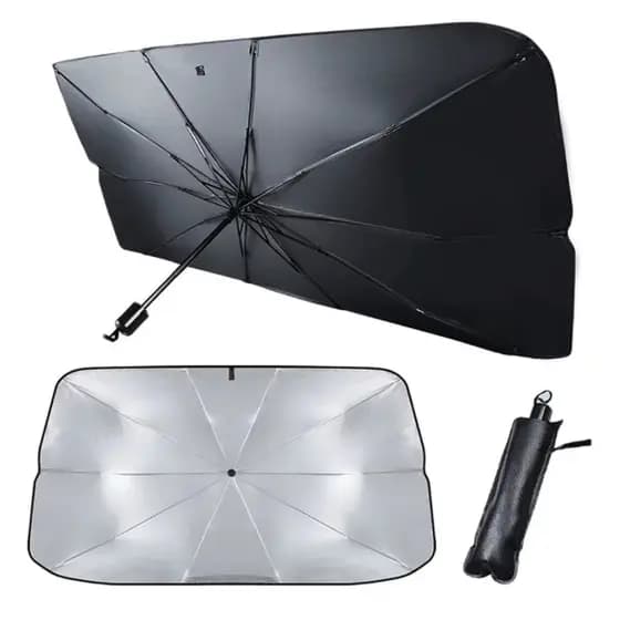 Painel Guarda Sol Proteção Solar Uv para-brisa Quebra Sol Universal para Todos Modelos de Carro