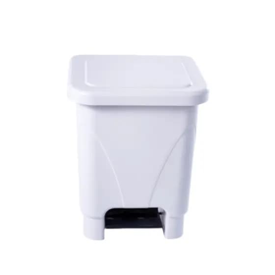 Lixeira Retangular 15 L com Pedal Resistente e Vedada