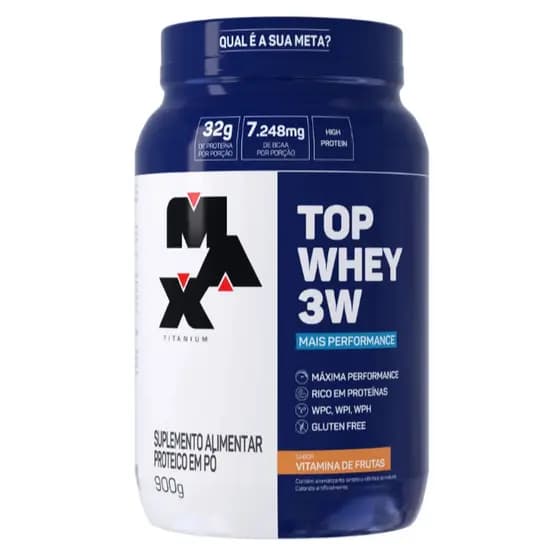 Top Whey Protein 3W + Performance 900G Max Titanium