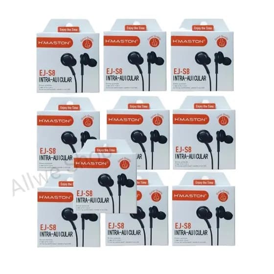 Kit 10 Fones De Ouvido com Microfone H'MASTON