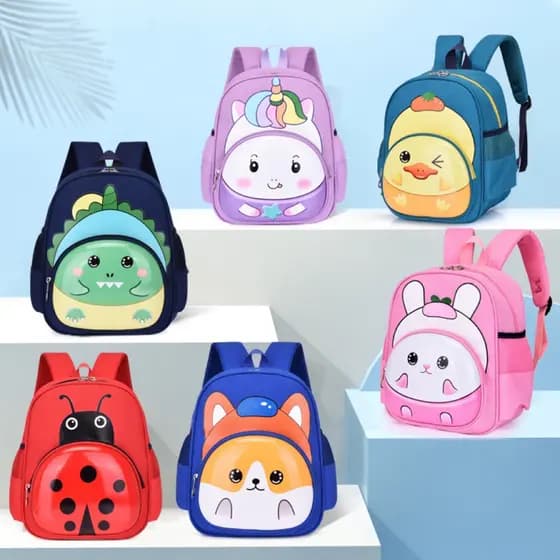 Mochila Escolar 3D Infantil Passeio Menina Menino