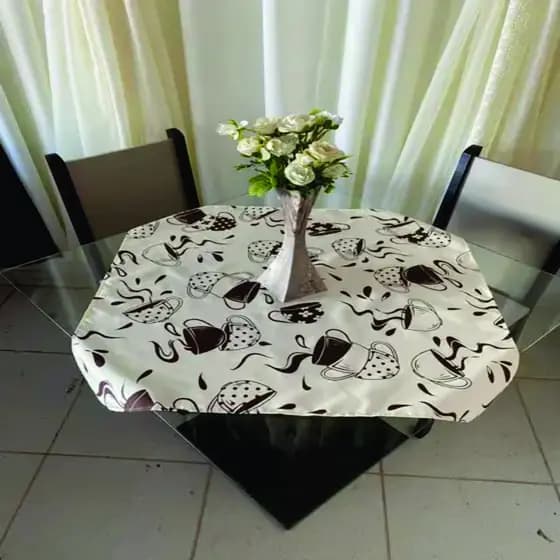 Toalha Multiuso 48x48cm Fogão Mesa Bancada Cozinha Kit Alta Qualidade Microondas Geladeira Pão