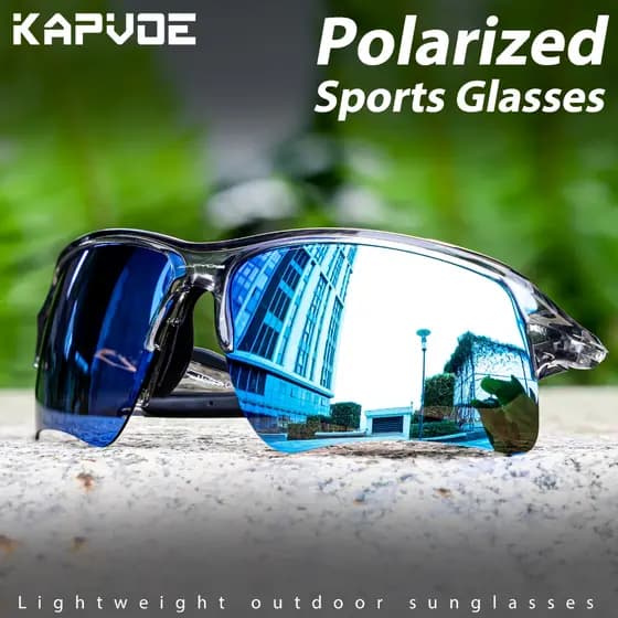 Óculos Polarizados Para Ciclismo Kapvoe (UV400) Novos De Pesca Femininos E Esportes Ao Ar Livre/Sol De Golfe