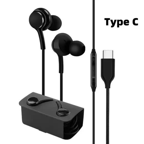 Fone De Ouvido Tipo C Para Samsung Usb C S20 FE S21 Plus S21 A53 A54 A55 A73 M52 M53 M54