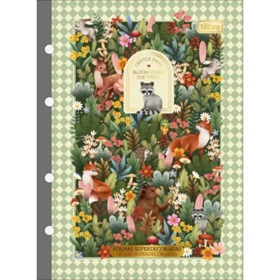 Refil Fichario Caderno Argolado Colegial Loveland 80fls