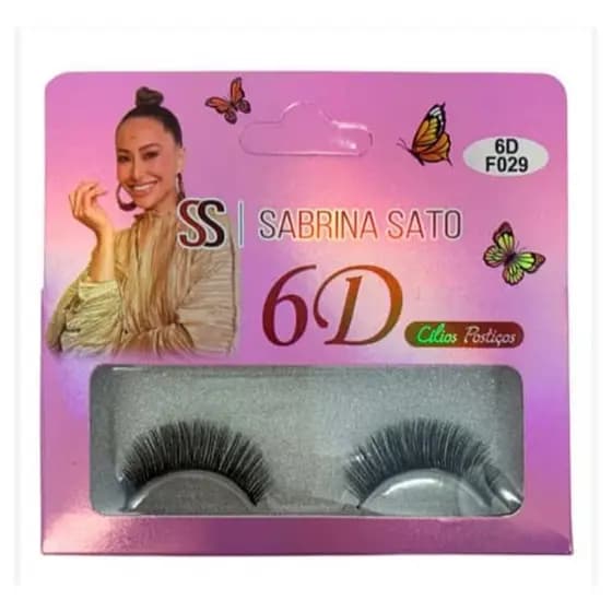 Cílios Postiços 6D Sabrina Sato.